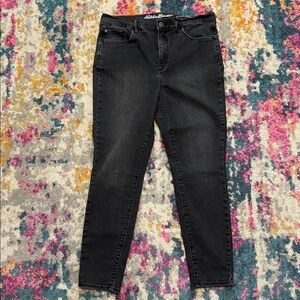 Stonewashed Black jeans by Eddie Bauer